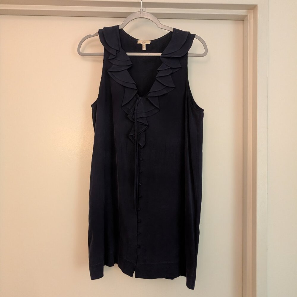 100% Silk navy dress by Joie - size medium